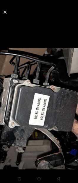 ABS vezérlőegység 6Q0 907 379 AA 0001