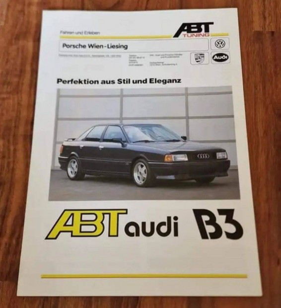 ABT AUDI 80 B3 Prospektus 1986