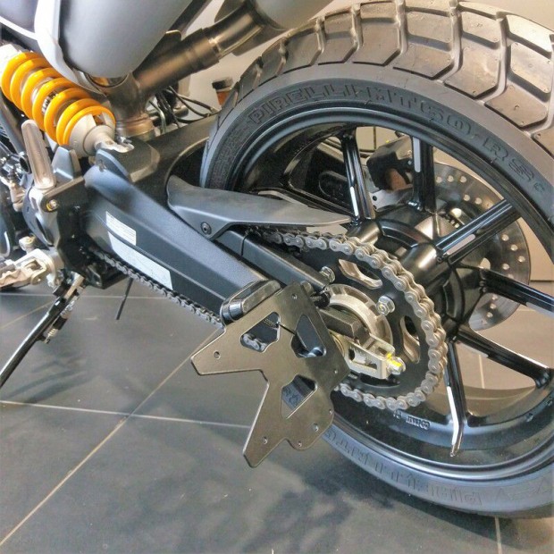 ACCESS DESIGN oldalsó rendszámtábla tartó fekete Ducati Scrambler 1100
