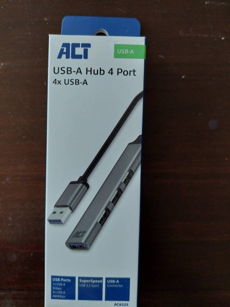 ACT AC6325 4 portos USB hub