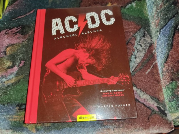 AC/DC Albumrl Albumra knyv (jszer)