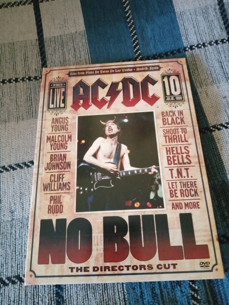 AC DC NO BULL DVD Lemez!