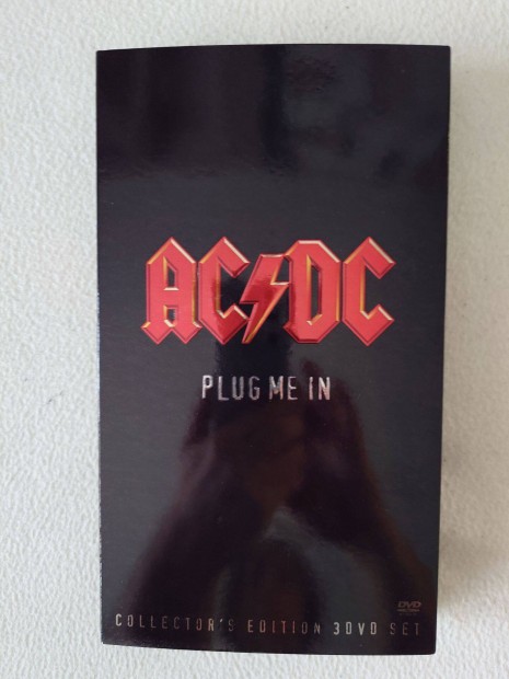 AC/DC Plug Me In 3 dvd box elad