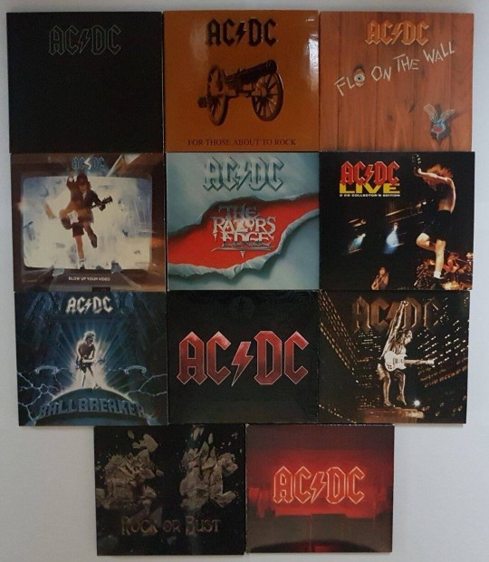 AC/DC ( 1980-2020 ) 11db Cd