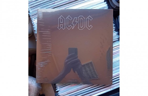 AC/DC - Back In Black Bakelit Lemez LP Bontatlan