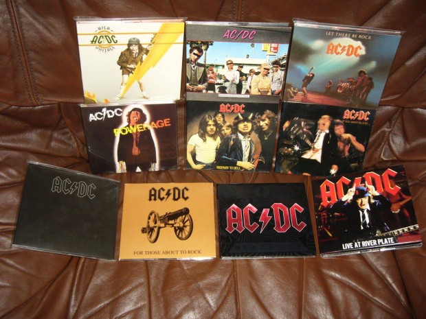 AC/DC . CD Digipack gyjtemny ! j , Vd flis ! 6db. Bon Scott !