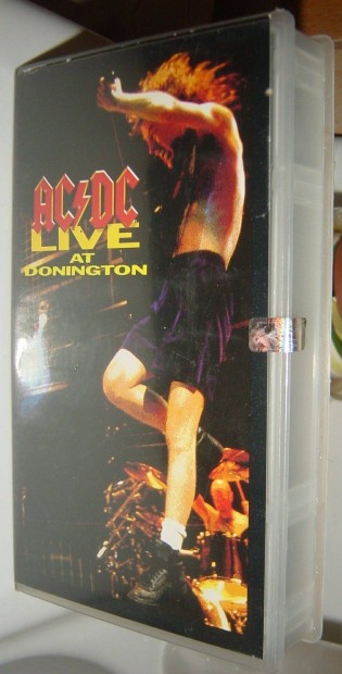 AC/DC / Live at Donington / VHS kazetta (bontatlan) 1992