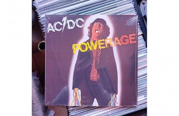 AC/DC - Powerage Bakelit Lemez LP Bontatlan