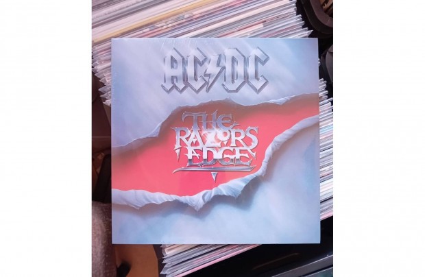 AC/DC - The Razors Edge Bakelit Lemez LP Bontatlan