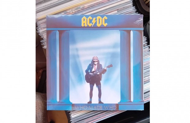 AC/DC - Who Made Who Bakelit Lemez LP Bontatlan