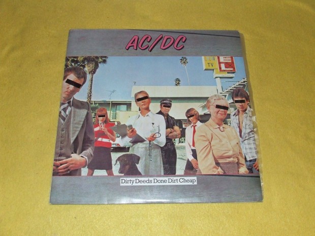 AC / DC: Dirty Deeds Done Dirt Cheap - bakelit lemez eladó!