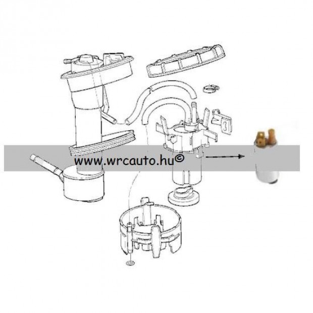 AC pumpa Seat Ibiza I 1.2 1.5 1.7 Toledo I 1.6 1.8 2.0