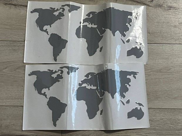 ADV motor motorkerékpár matrica Világ térkép világtérkép World MAP XL