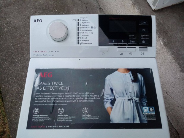 AEG 6kg A+++ automata mosógép újszerű karcmentes állapot