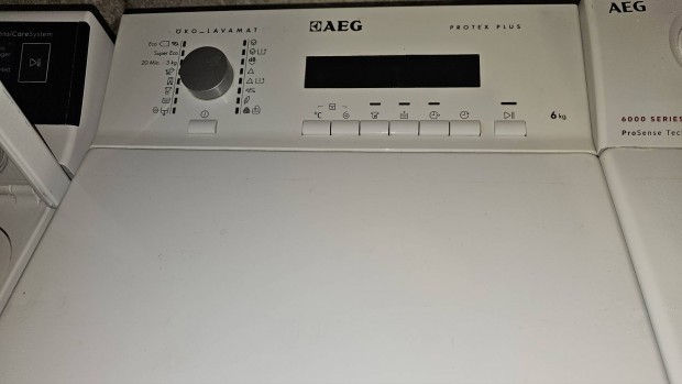 AEG digitális elöltöltős automata mosógép 6kg/1200