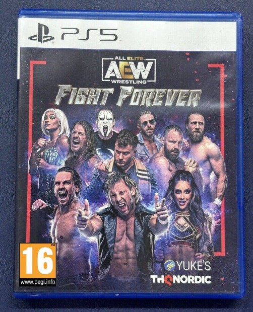 AEW Fight Forever Playstation 5 Ps5 a Playbox Co-tl
