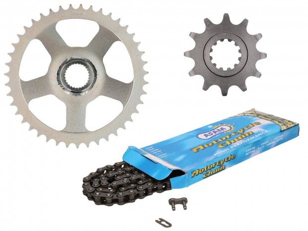 AFAM 12/43 fogú láncszett Aprilia RS50 93-98 (6 sebességes) Aprilia RS