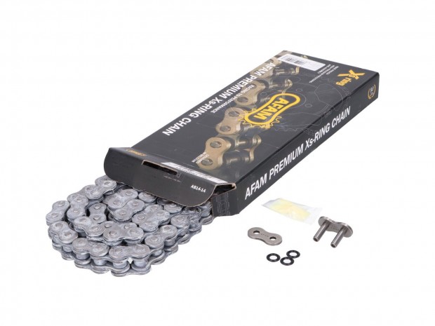 AFAM XS-Ring fekete megerstett lnc - 520 XMR3 x 110
