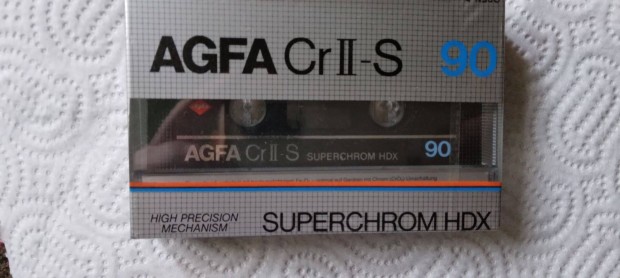 AGFA Crii-S 90 audio kazetta