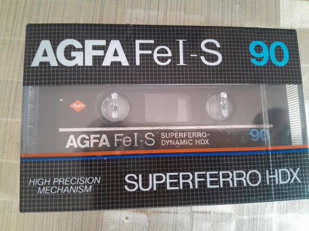 AGFA Fel-S 90 bontatlan flis audio kazetta 