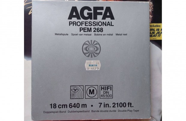 AGFA PEM 268 ( Fm Ors ) Orss Magnszalag AGFA Orss MAGN Szalag