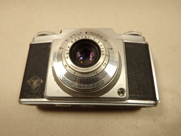 AGFA Silette Compur Rapid Camera Retro Fnykpezgp Rgi Nmet