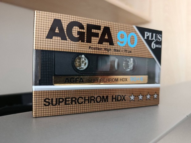 AGFA Superchrom Hdx 90 bontatlan kazetta