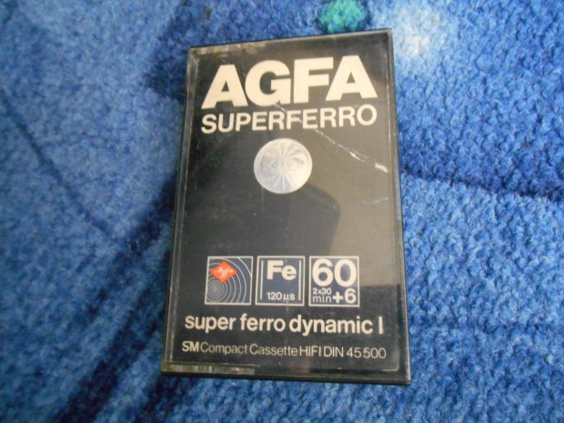 AGFA Superferro super ferro dynamic I 60+6 kazetta