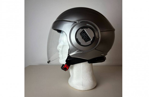 AGV Fluid nyitott bukósisak M méret (57-58 cm), ezüst színű