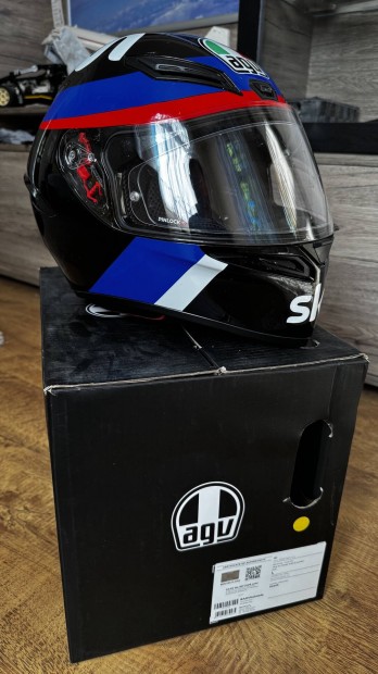 AGV K1 VR46 Racing team black/red bukósisak