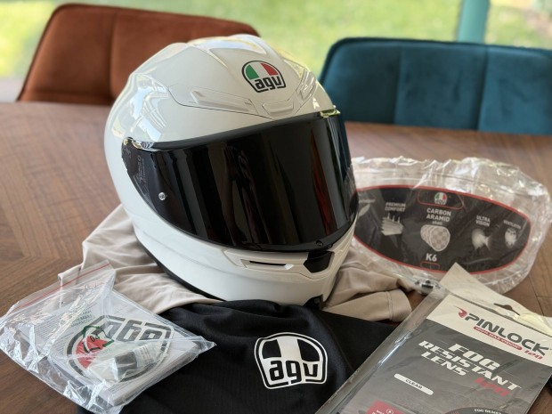 AGV K6 buk�sisak L 2 plexi pinlock