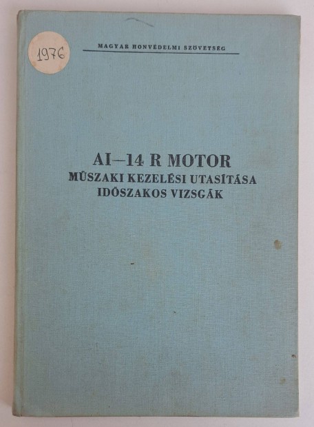 AI-14 R Motor Mszaki Kezelsi Utastsa 1967