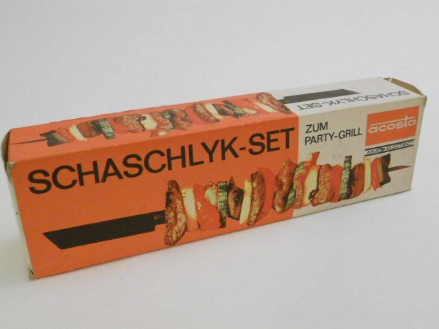 AKA acosta Schaschlyk set - party mini grill st saslik (original)