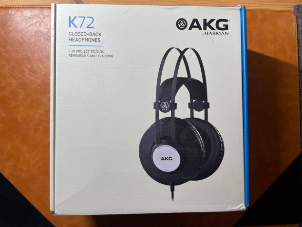 AKG Harman K72 Dj fejhallgat / jszer / Szmla + Garancia