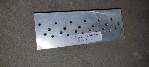 ALU Hűtőborda 170 X 63 X 40 MM Eladó