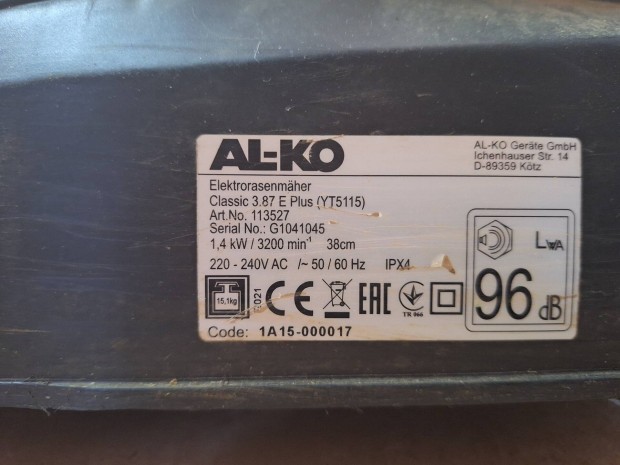 AL-KO Classic Plus 3.87 E