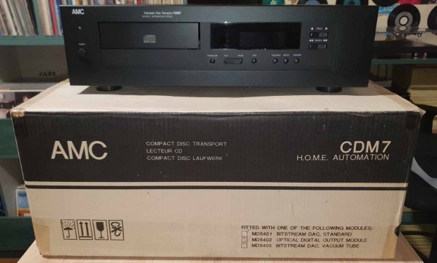 AMC CDM7 audiofil cd futm digitlis s analg kimeneti modulokkal s