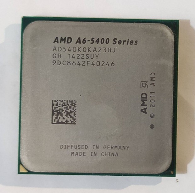 AMD A6-5400K processzor / APU 2x3.6GHz FM2 / FM2+