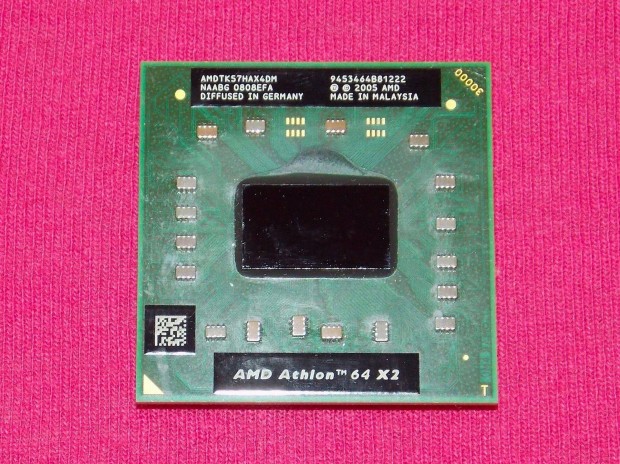 AMD Athlon 64 X2 Dual-Core TK-57 CPU, Processzor