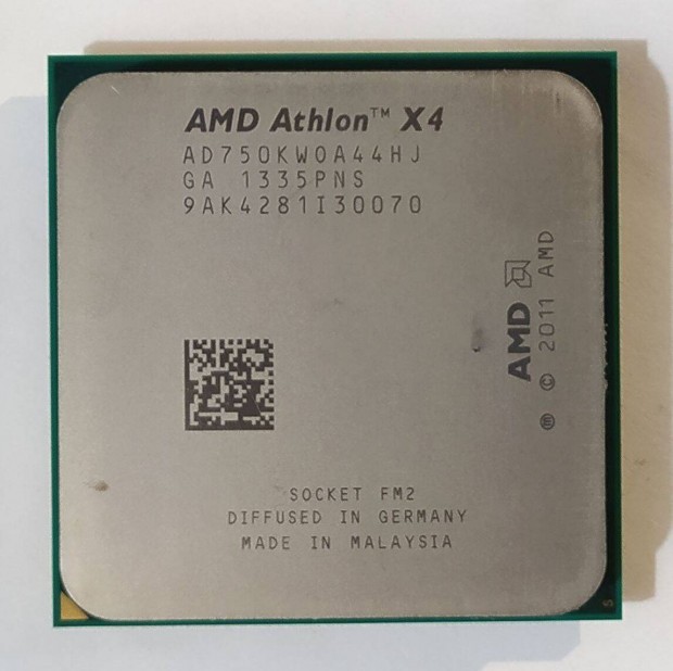 AMD Athlon X4 750K processzor 4x3.4GHz FM2
