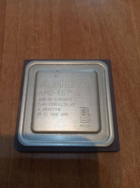 AMD K6-2 450MHz processzor
