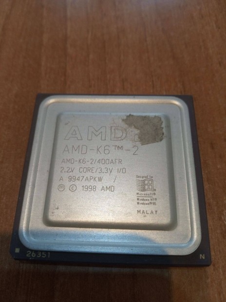 AMD K6-2 450MHz processzor