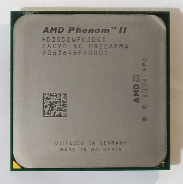 AMD Phenom II X2 550 processzor 2x3.1GHz AM2+ / AM3