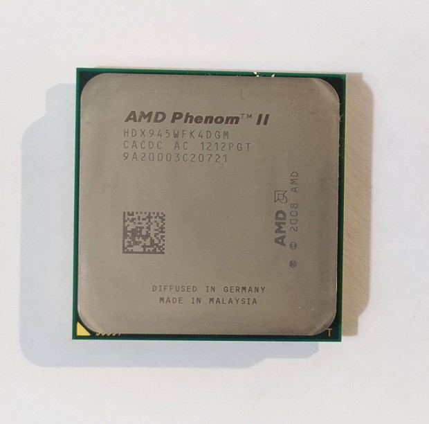 AMD Phenom II X4 945 processzor 4x3GHz AM2+ / AM3