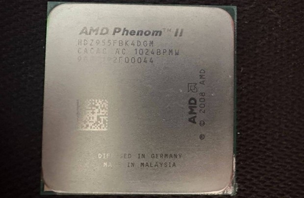 AMD Phenom II processzor elad