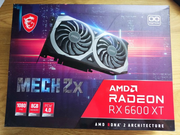 AMD Radeon MSI RX 6600 XT 8gb