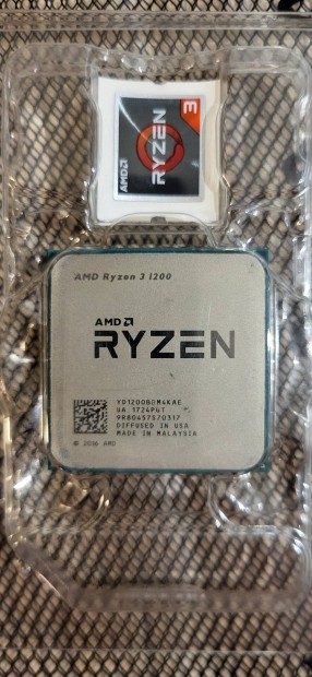 AMD Ryzen 3 1200 processzor gyri htvel