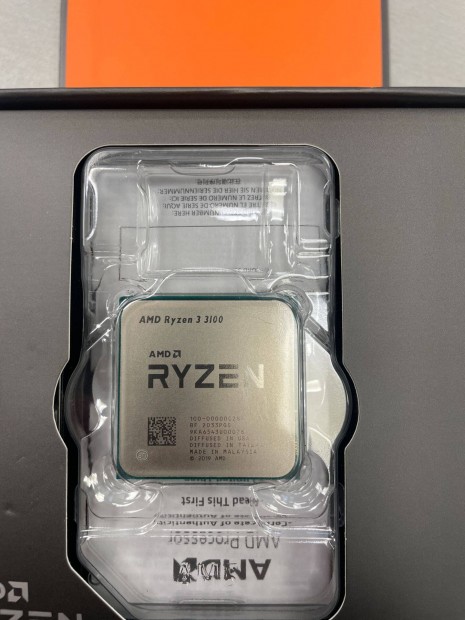 AMD Ryzen 3 3100 Processzor 6h jtllssal!