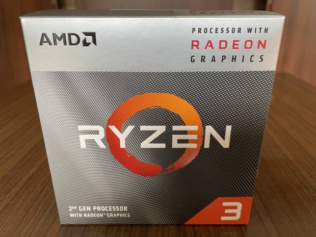 AMD Ryzen 3  3200G processzor, Vega 8 grafikval