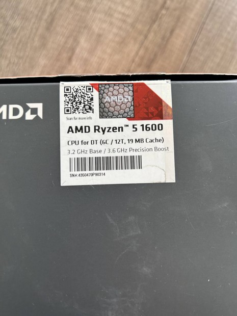 AMD Ryzen 5 1600 htvel